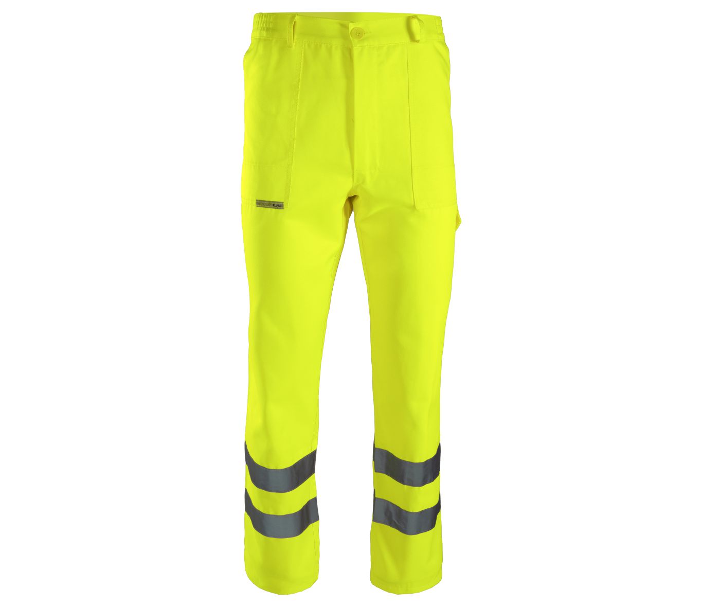 spodnie flash żółte